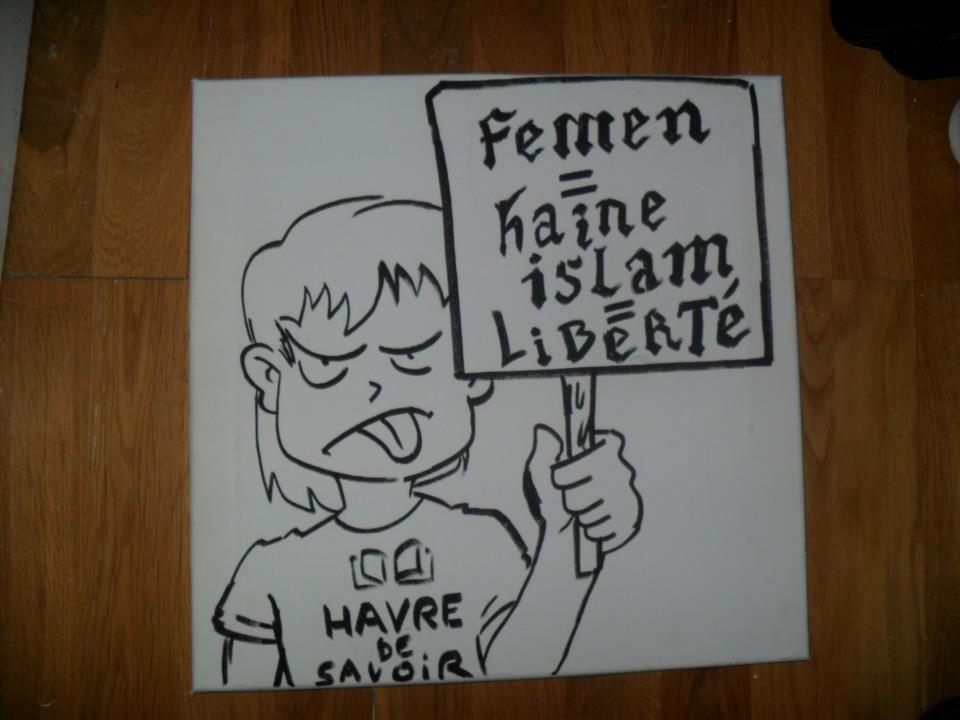 HAVRE DE SAVOIR VS FEMEN