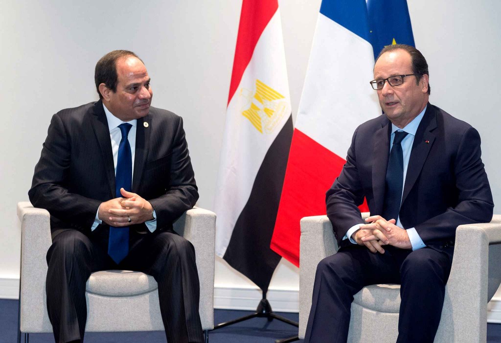 François Hollande en Egypte : silence sur le coup d'Etat