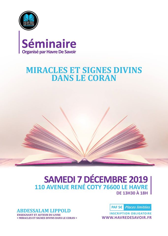 Miracles et signes divins dans le Coran [séminaire]