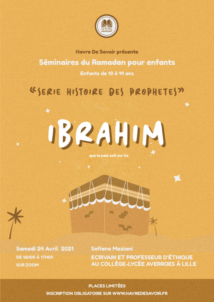 Affiche seminaire prophete Ibrahim