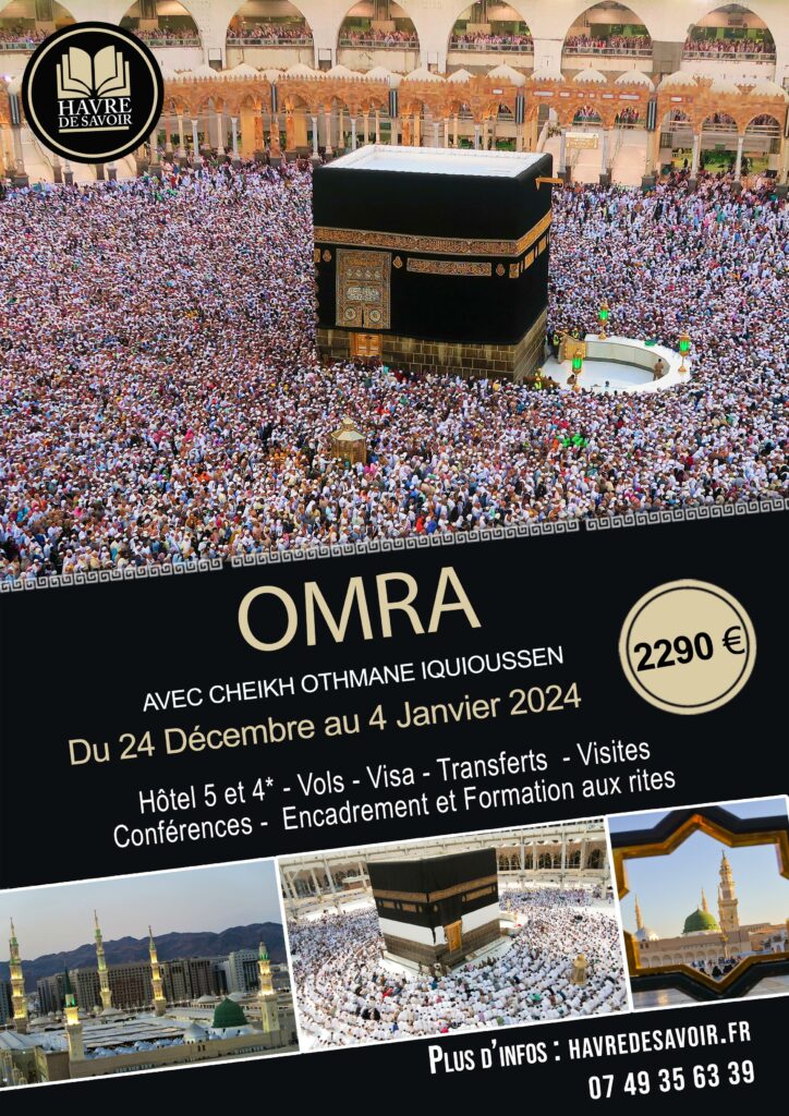 Omra Décembre 2023 Hôtel 5* Havre De Savoir